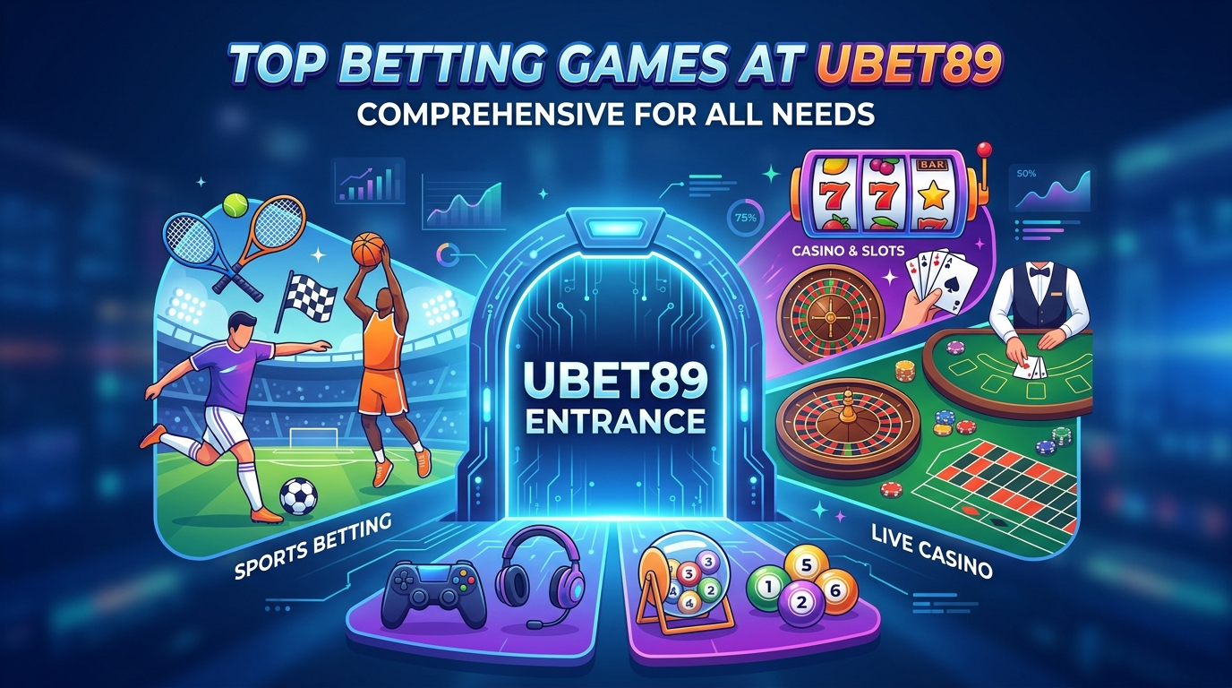 ทางเข้า UBET89: สุดยอดเกมเดิมพันที่ UBET89: ครบวงจรทุกความต้องการ