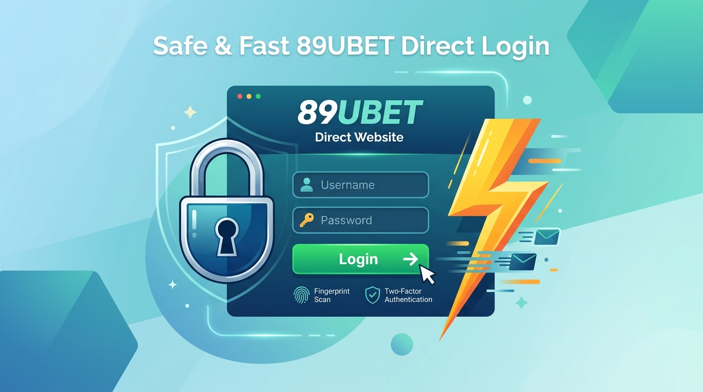 เข้าสู่ระบบ 89UBET เว็บตรง: ปลอดภัยและรวดเร็ว