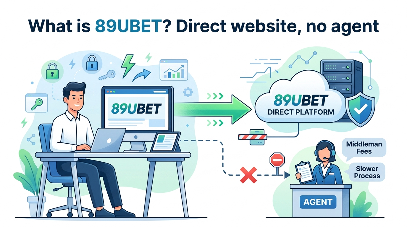 89UBET คืออะไร? เว็บตรง ไม่ผ่านเอเย่นต์