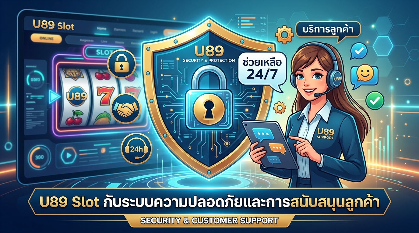U89 Slot: โปรโมชั่นและโบนัสสุดคุ้มสำหรับสมาชิก