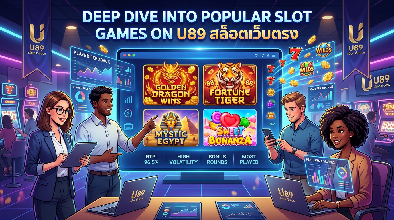 U89 สล็อต เว็บตรง คืออะไร? ทำไมต้องเลือกเล่น?