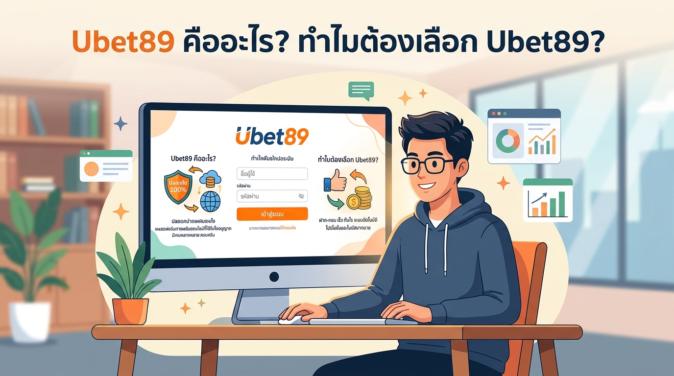 Ubet89 คืออะไร? ทำไมต้องเลือก Ubet89