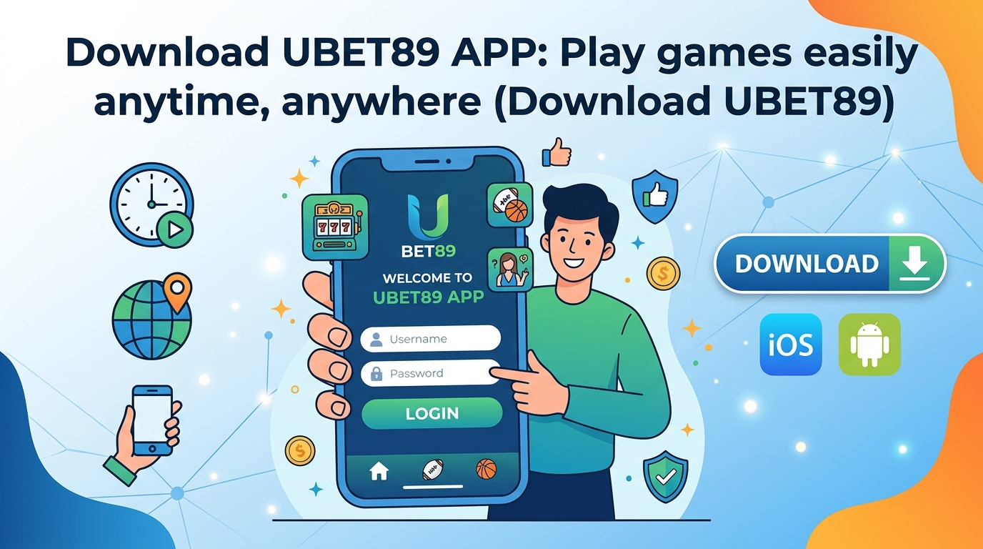 ดาวน์โหลด UBET89 APP: เล่นเกมง่าย ๆ ได้ทุกที่ทุกเวลา (Download UBET89)