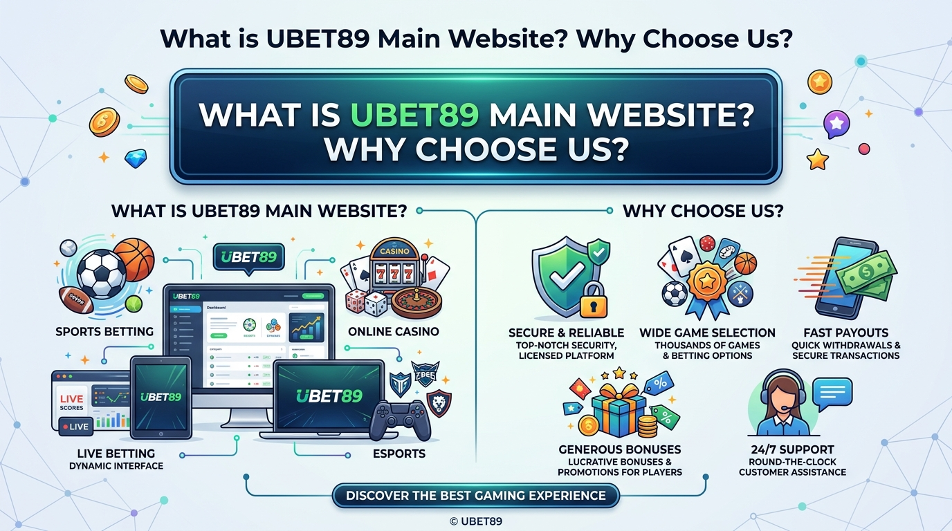 สมัครสมาชิก UBET89: เริ่มต้นการผจญภัยในโลกเดิมพัน